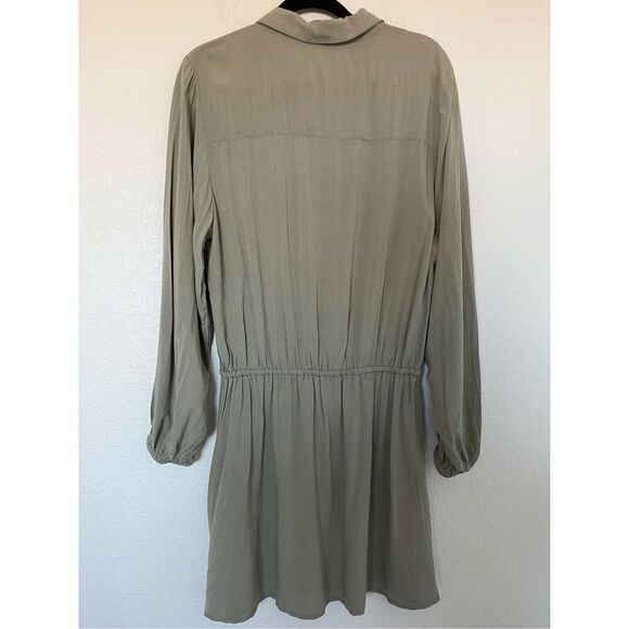 NWT L Space Amelia Dress Olive Green - Picture 9 of 10
